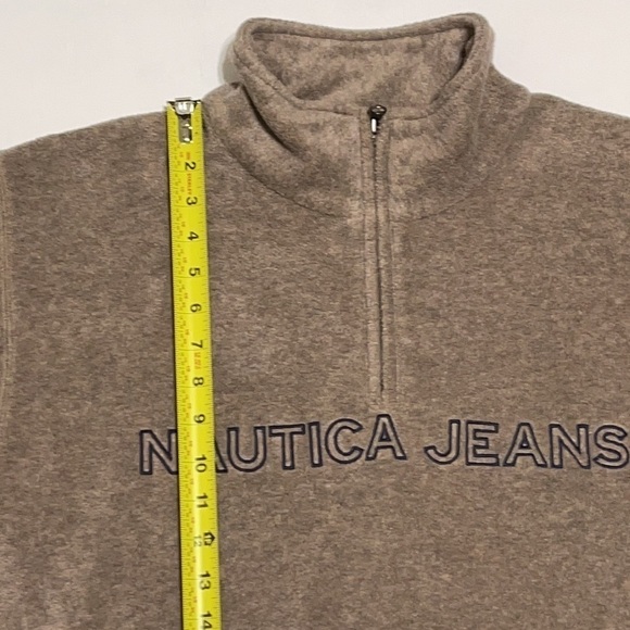 Nautica Jeans Fleece Pullover Jacket - Picture 11 of 12